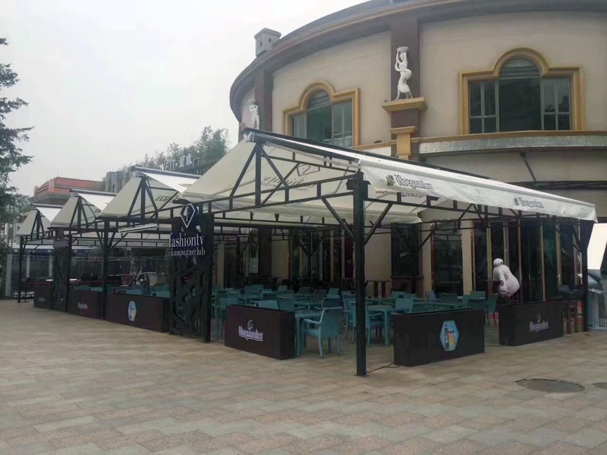 双开遮阳遮雨棚SKP-11