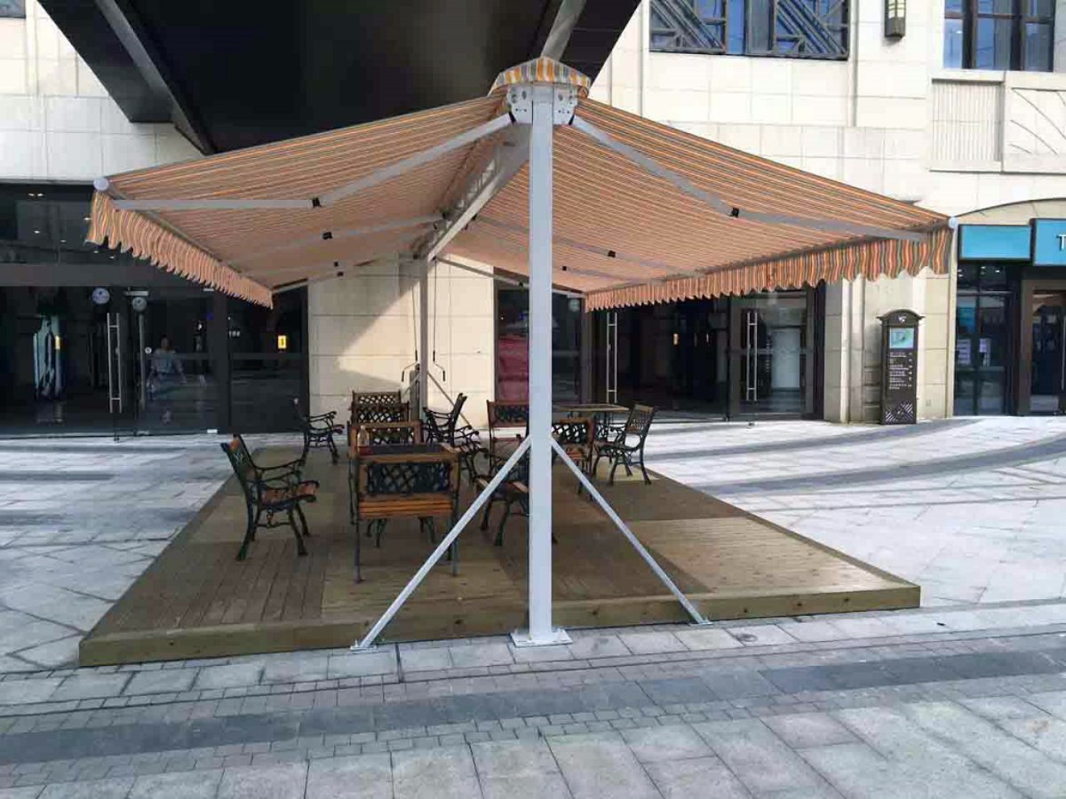 双开遮阳遮雨棚SKP-11