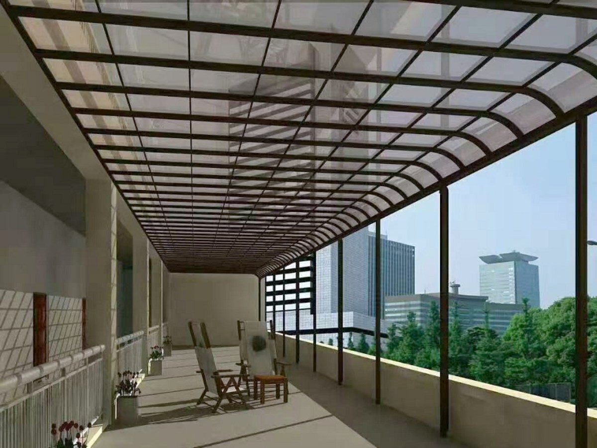 耐力板遮阳遮雨篷1