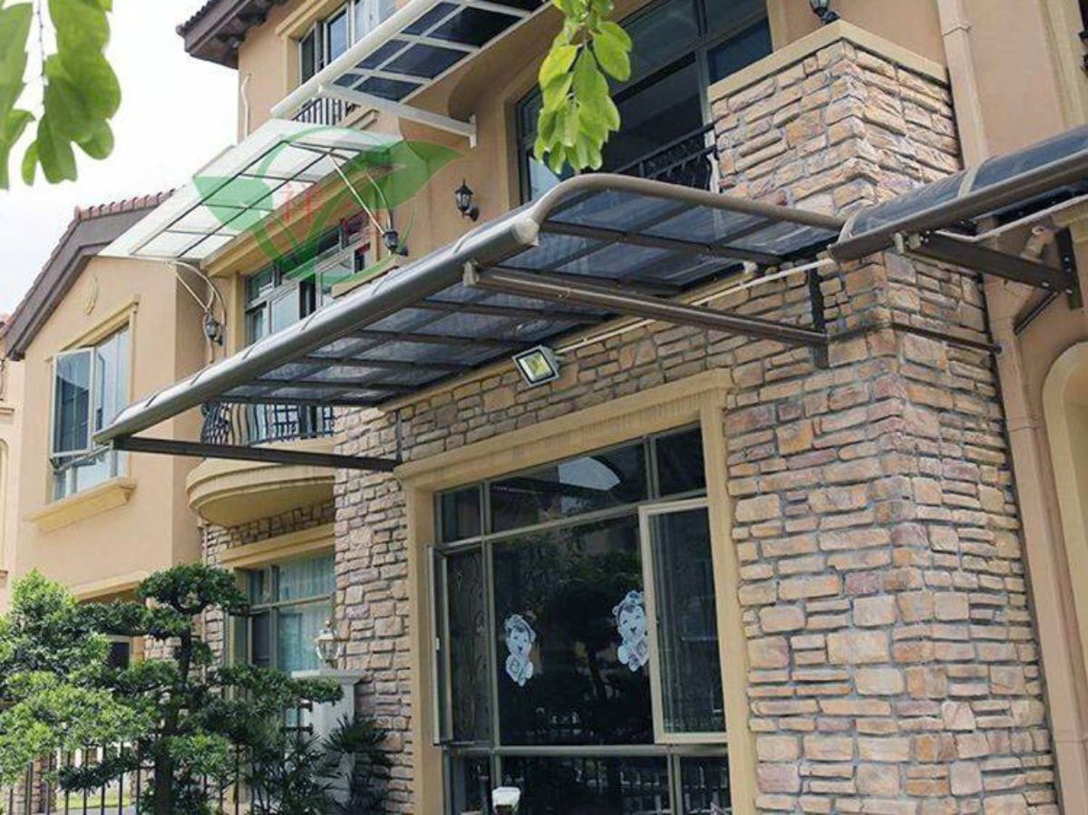 耐力板遮阳遮雨篷5