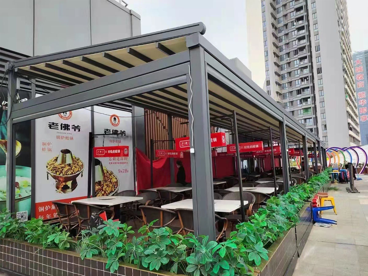 电动折叠天幕遮阳蓬ZDTM-5