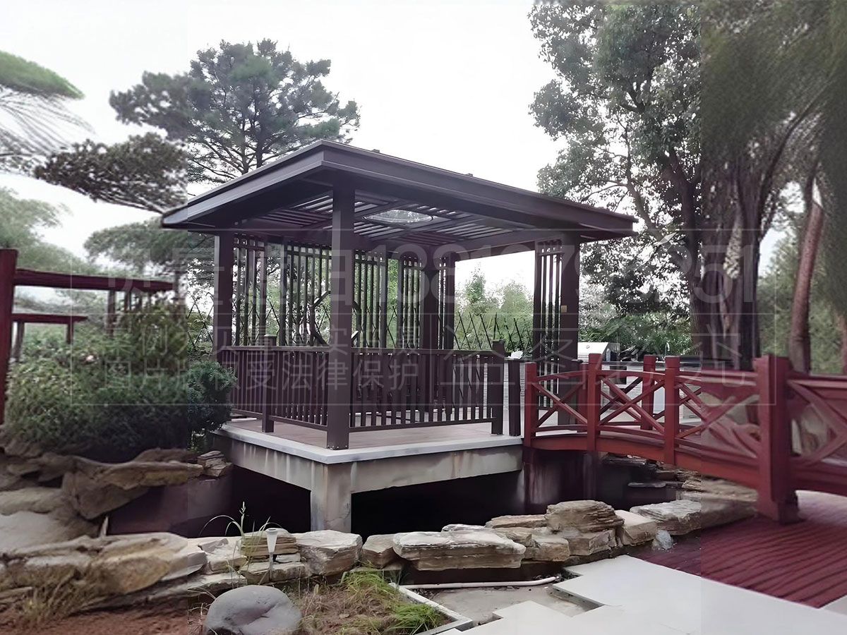 铝合金凉亭遮阳棚LHJLT-04